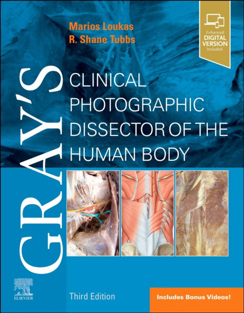 Cover for Loukas, Marios, MD, PhD (Dean School of Medicine, Professor, Department of Anatomical Sciences, Professor Department of Pathology, St. George's University, School of Medicine, Grenada, West Indies; Dean, College of Medical Sciences, Nicolaus Copernicus Su · Gray's Clinical Photographic Dissector of the Human Body - Gray's Anatomy (Paperback Book) (2024)