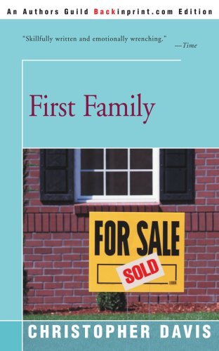 Cover for Christopher Davis · First Family (Paperback Book) (2001)