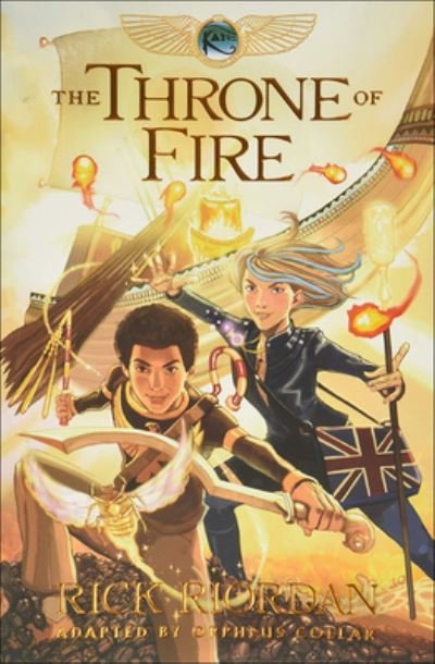 Cover for Rick Riordan · Throne of Fire (Hardcover Book) (2015)