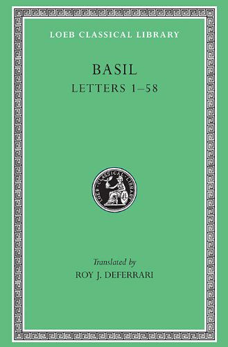 Cover for Basil · Letters, Volume I: Letters 1–58 - Loeb Classical Library (Hardcover Book) (1926)