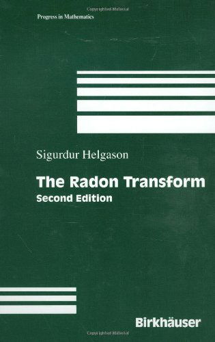 Cover for Sigurdur Helgason · The Radon Transform - Progress in Mathematics (Hardcover Book) [2nd ed. 1999 edition] (1999)