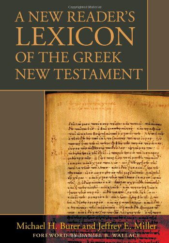 Cover for Michael H Burer · A New Reader's Lexicon of the Greek New Testament (Hardcover Book) (2008)