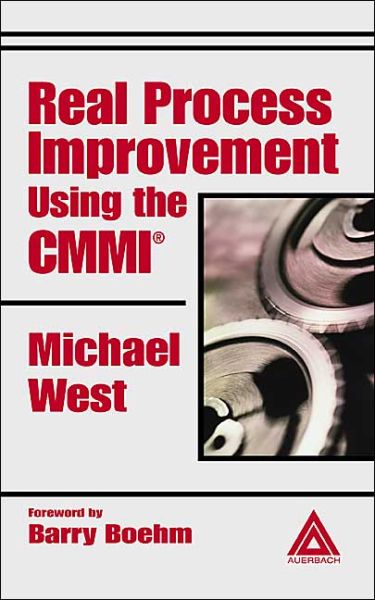 Cover for Michael West · Real Process Improvement Using the CMMI (Inbunden Bok) (2004)