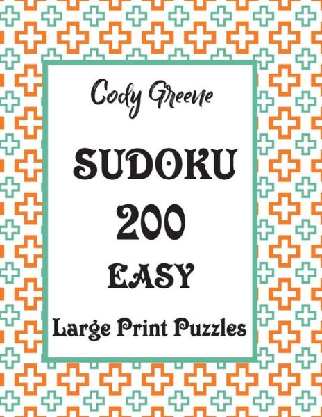 Cover for Cody Greene · Sudoku (Paperback Book) (2019)