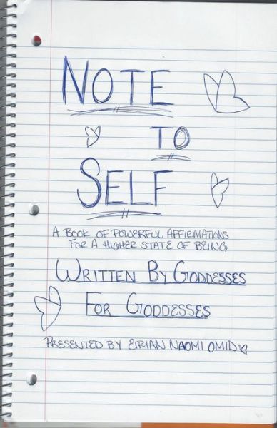 Cover for Eirian Naomi Omid · Note to Self (Paperback Book) (2021)