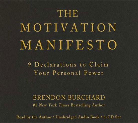 Cover for Brendon Burchard · The Motivation Manifesto (CD) (2015)