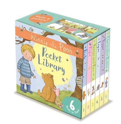 Cover for Disney · Winnie-the-Pooh Pocket Library (Board book) (2018)