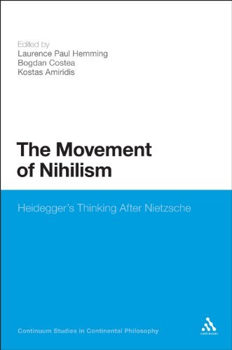 Cover for Bogdan Costea · The Movement of Nihilism: Heidegger's Thinking After Nietzsche - Continuum Studies in Continental Philosophy (Hardcover Book) (2011)