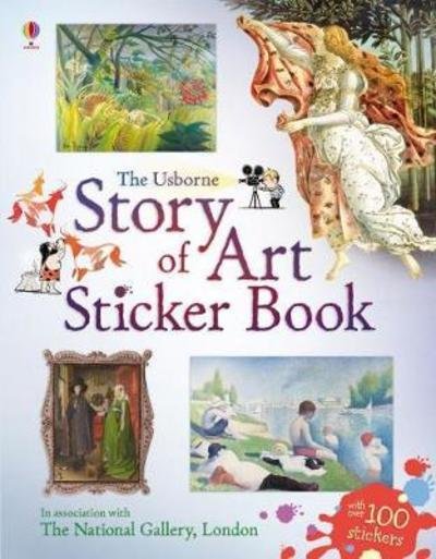 Cover for Courtauld, Sarah (EDFR) · Story of Art Sticker Book (Taschenbuch) [New edition] (2019)