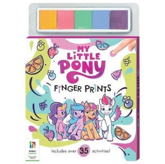 Cover for Hinkler Pty Ltd · My Little Pony Finger Prints - Finger Prints Art (Buch) (2023)