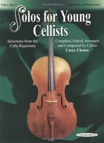 Solos for Young Cellists, Vol. 2: Cello Part and Piano Accompaniment - Carey - Bøger - Alfred Music - 9781589512092 - 1. december 2003