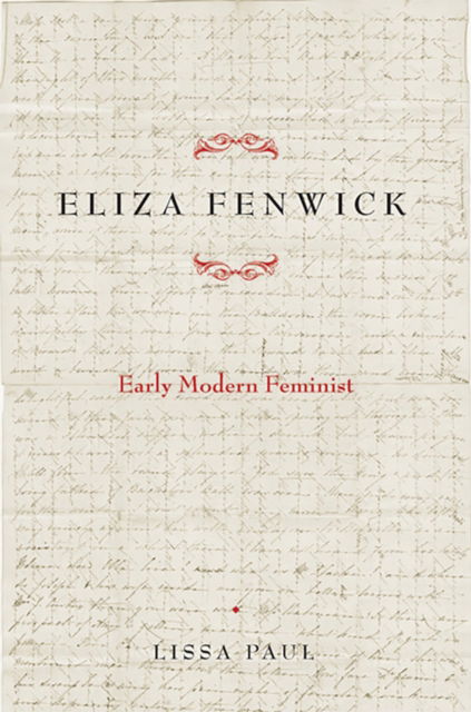 Cover for Lissa Paul · Eliza Fenwick: Early Modern Feminist (Hardcover Book) (2019)