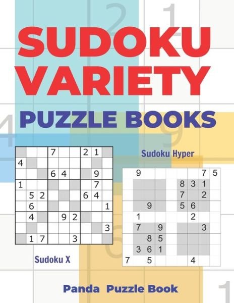 Sudoku Variety Puzzle Books - Panda Puzzle Book - Książki - Independently Published - 9781657385092 - 8 stycznia 2020