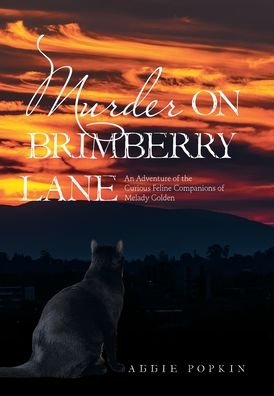 Cover for Aggie Popkin · Murder on Brimberry Lane (Innbunden bok) (2021)