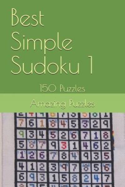 Cover for Amazing Puzzles · Best Simple Sudoku 1 (Paperback Book) (2018)