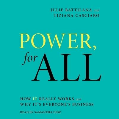 Cover for Julie Battilana · Power, for All (CD) (2021)