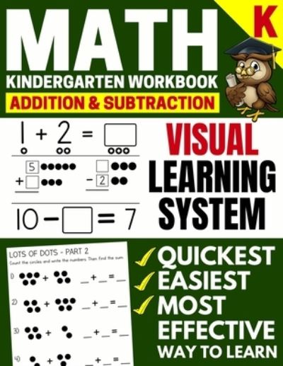 Cover for Brighter Child Company · Math Kindergarten Workbook (Pocketbok) (2019)