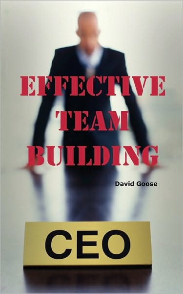 Cover for David Goose · Effective Team Building: Corporate Team Building Ideas, Activities, Games, Events, Exercises and Ice Breakers for Leaders and Managers. (Paperback Book) (2010)