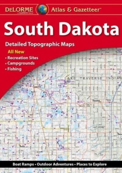 Cover for Rand McNally · Delorme South Dakota Atlas and Gazetteer (Gebundenes Buch) (2017)