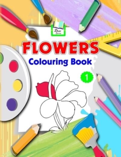 Cover for Durlabh Esahitya Ed Board · Flowers Colouring Book (Paperback Book) (2017)