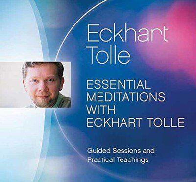 Cover for Eckhart Tolle · Essential Meditations with Eckhart Tolle: Guided Sessions and Practical Teachings (Lydbok (CD)) [Unabridged edition] (2020)