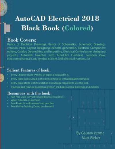 Cover for Gaurav Verma · AutoCAD Electrical 2018 Black Book (Paperback Book) (2017)