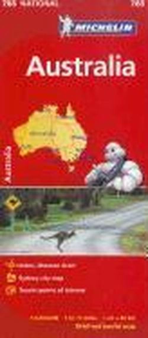 Cover for Michelin Travel &amp; Lifestyle · Australia (Maps / Country (Michelin)) (Map) [1st edition] (2018)