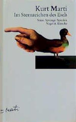 Cover for Kurt Marti · Im Zeichen des Esels (Hardcover Book) (1995)