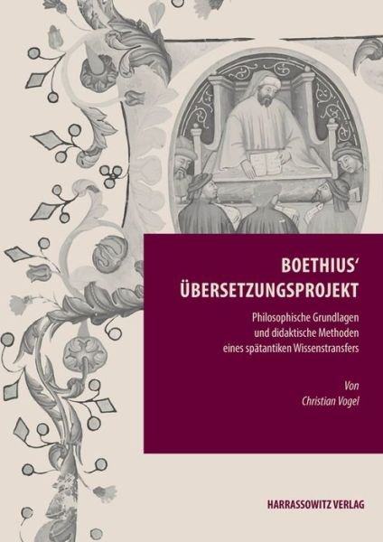 Cover for Vogel · Boethius' Übersetzungsprojekt (Book) (2016)