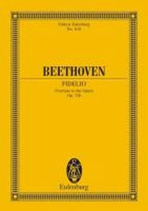 Fidelio Op 72b - Ludwig Va Beethoven - Libros - SCHOTT & CO - 9783795766092 - 1986