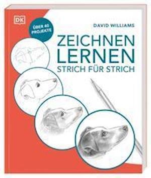 Cover for Wiebke Krabbe · Zeichnen lernen - Strich für Strich (Paperback Book) (2022)