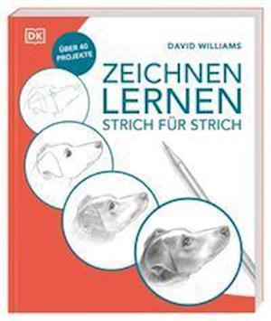 Zeichnen lernen - Strich für Strich - Wiebke Krabbe - Książki - Dorling Kindersley Verlag - 9783831044092 - 22 marca 2022