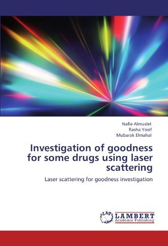 Cover for Mubarak Elmahal · Investigation of Goodness for Some Drugs Using Laser Scattering: Laser Scattering for Goodness Investigation (Pocketbok) (2012)