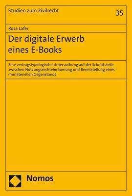 Cover for Lafer · Der digitale Erwerb eines E-Books (Book) (2020)