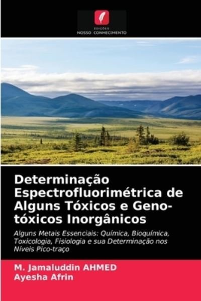 Cover for Ahmed · Determinação Espectrofluorimétric (N/A) (2021)