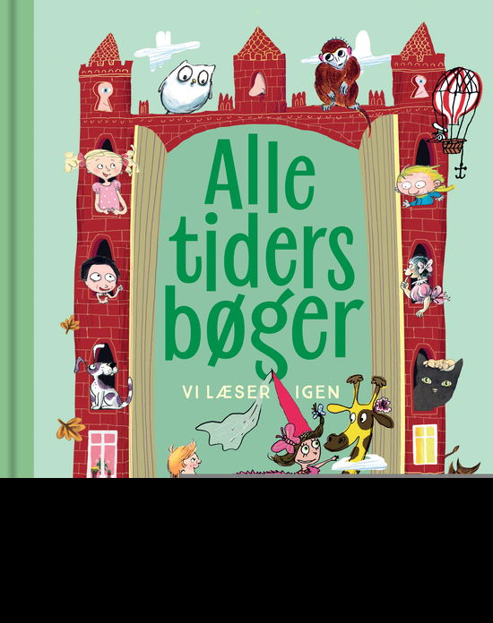 Cover for Gyldendal · ALLE TIDERS BØGER vi læser igen (Indbundet Bog) [1. udgave] (2021)