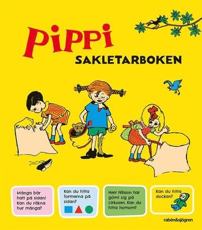 Cover for Astrid Lindgren · Pippi Sakletarboken (Kartongbok) (2019)