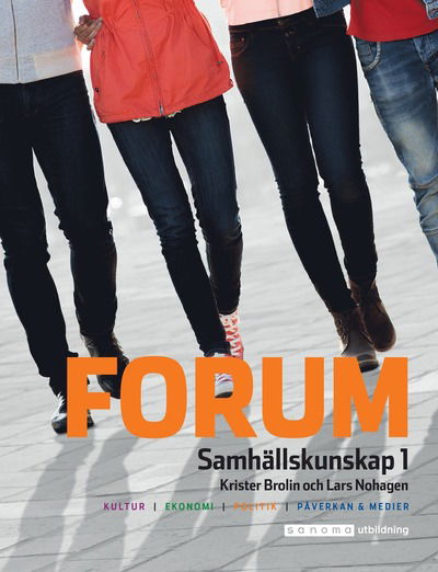 Cover for Lars Nohagen · Forum Samhällskunskap 1, upplaga 4 (Book) (2019)