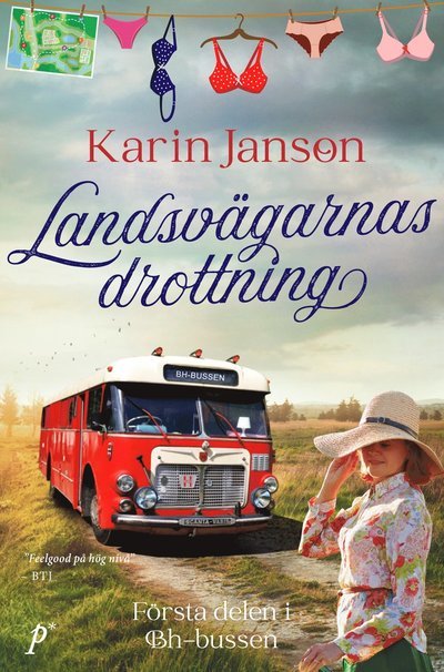 Cover for Karin Janson · Landsvägarnas drottning (Pocketbok) (2023)