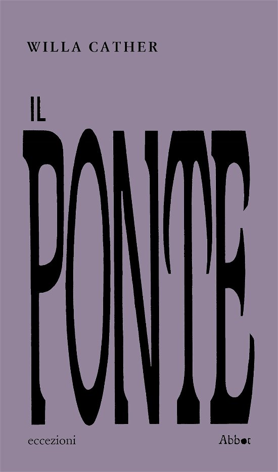 Cover for Willa Cather · Il Ponte (Bog)