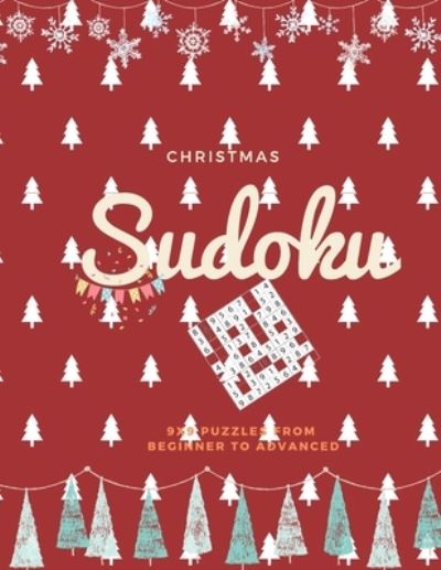 Cover for Kitdanai Viriyachaipong · Christmas Sudoku 9X9 Puzzles From beginner to advanced (Pocketbok) (2020)