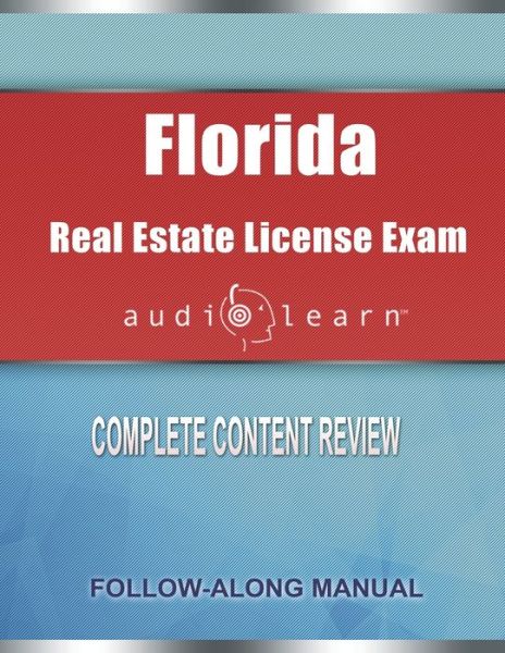 Cover for Audiolearn Content Team · Florida Real Estate License Exam AudioLearn: Complete Audio Review for the Real Estate License Examination in Florida! (Paperback Book) (2020)