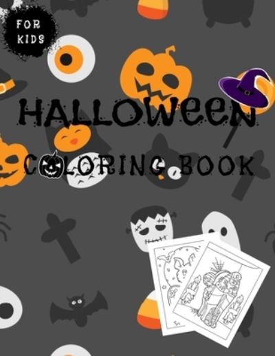 Cover for Private Journals · Halloween Coloring Book For Kids (Paperback Book) (2020)