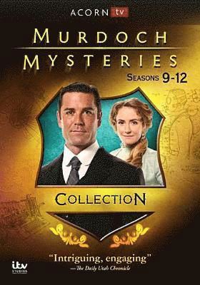 Cover for Murdoch Mysteries Season 9-12 Collection DVD (DVD) (2019)