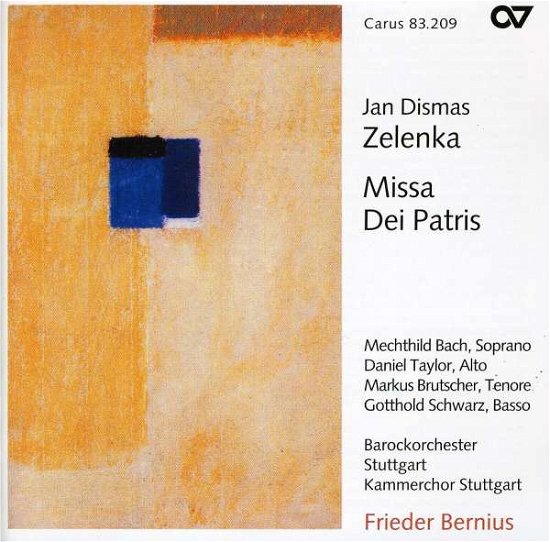 Cover for Zelenka / Bernius / Stuttgart Baroque Orchestra · Missa Dei Patris (CD) (2001)