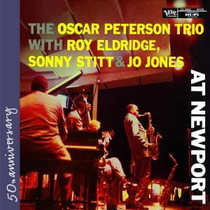 Cover for Oscar Peterson · At Newport (CD) [Remastered edition] (2007)