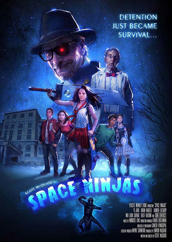Cover for Feature Film · Space Ninjas (DVD) (2020)