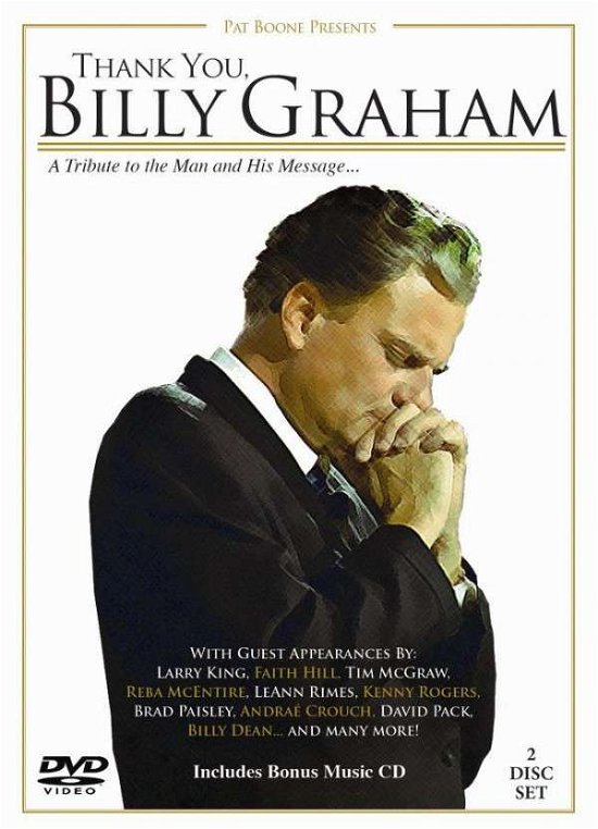 Cover for Billy Graham · Thank You. Billy Graham: A Tribute To The Man And His Messag (CD) (2017)