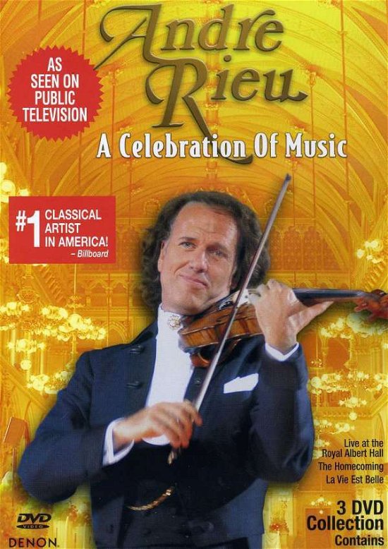 Celebration Of Music (USA Import) - André Rieu - Filme - SAVOY - 0795041778093 - 19. Oktober 2010