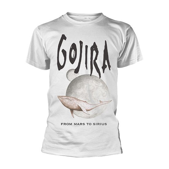 Cover for Gojira · Whale from Mars (Organic Ts) (CLOTHES) [size M] [White edition] (2021)